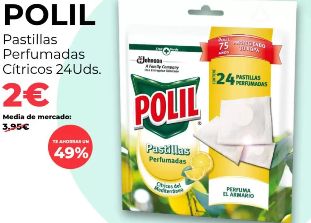 Polil - Pastillas Perfumadas Citricos