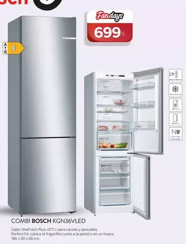 Bosch - Combi KGN36VLED