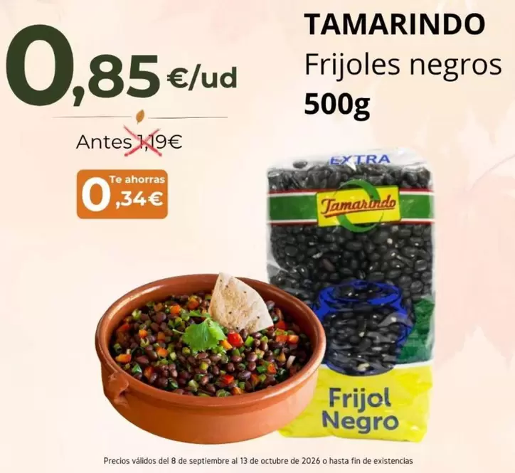 Tamarindo - Frijoles Negros