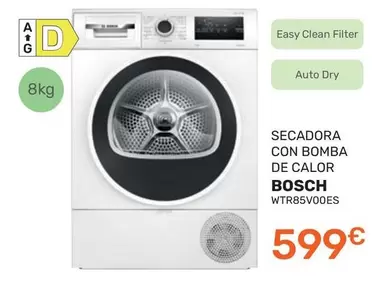 Bosch - Secadora Con Bomba De Calor