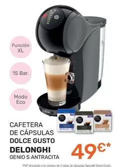 DeLonghi - Cafetera De Capsulas Dolce Gusto