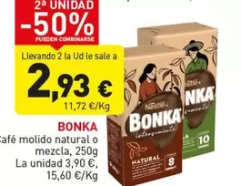 Bonka - Café Molido Natural O Mezcla