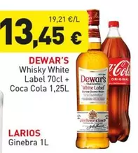 Dewar's - Whisky White Label + Coca Cola