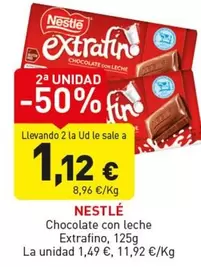 Nestlé - Extrafino Chocolate Con Leche