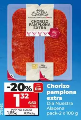 Dia Nuestra Alacena - Chorizo Pamplona Extra