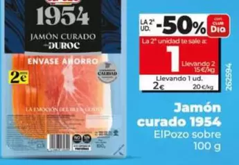 Elpozo - Jamón Curado 1954