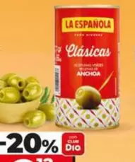 La Española - Aceitunas Rellenas De Anchoa