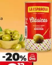La Española - Aceitunas Rellenas De Anchoa