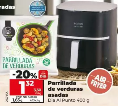 Dia Al Punto - Parrillada De Verduras Asadas