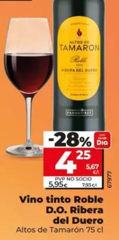 Altos De Tamarón - Vino Tinto Roble D.O. Ribera Del Duero