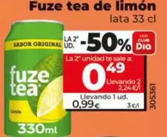 Fuze Tea - De Limón
