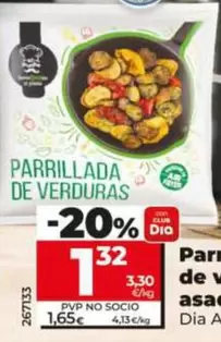Dia Al Punto - Parrillada De Verduras Asadas