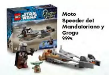 Star - Moto Speeder Del Mandalorian Y Grogu