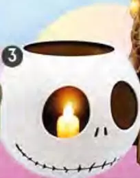 Lámpara Pesadilla Antes De Navidad Cabeza De Jack