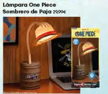 One Piece Lámpara Sombrero De Paja