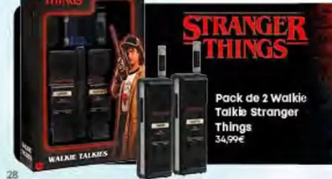 Talkie Stranger Things