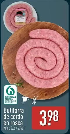 Butifarra De Cerdo En Rosca