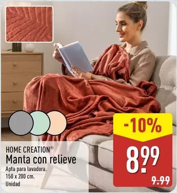 Home Creation - Manta Con Relieve
