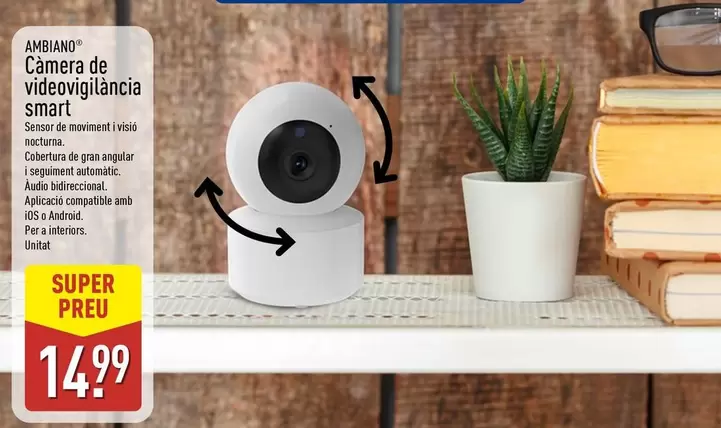 Ambiano - Camera De Videovigilancia Smart