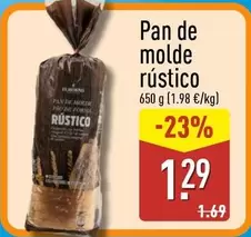 Pan De Molde Rustico