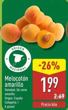 Melocoton Amarillo