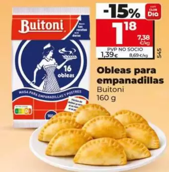 Buitoni - Obleas Para Empanadillas