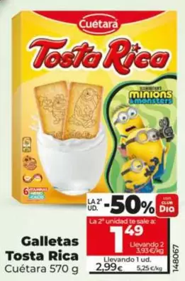 Cuétara - Galletas Tosta Rica