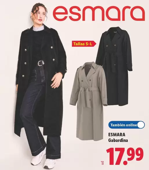 Esmara - Gabardina