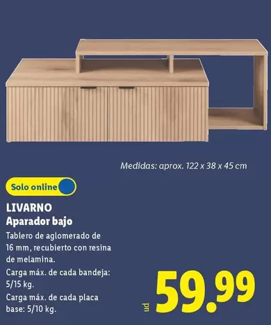 Livarno - Aparador Bajo