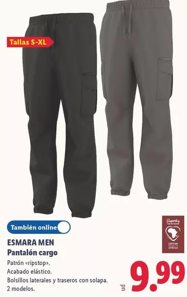 Esmara Men - Pantalón Cargo