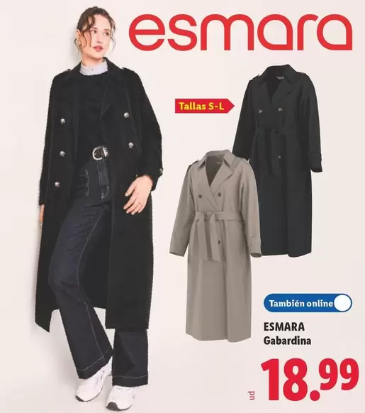 Esmara - Gabardina
