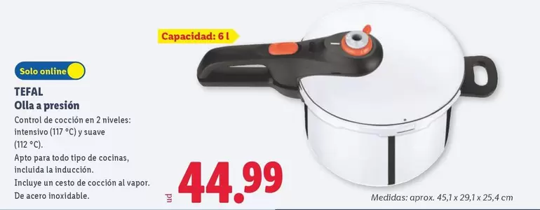 Tefal - Olla A Presion