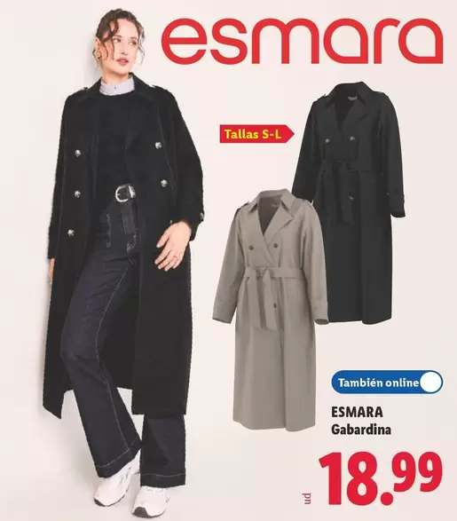 Esmara - Gabardina