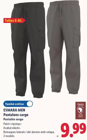 Esmara Men - Pantalon Cargo 