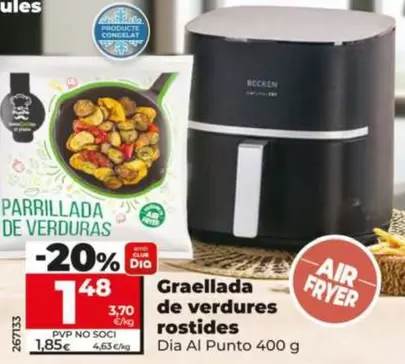 Dia Al Punto - Parrillada De Verduras Asadas