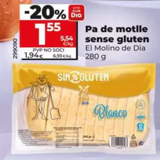 El Molino De Dia - Pan De Molde Sin Gluten