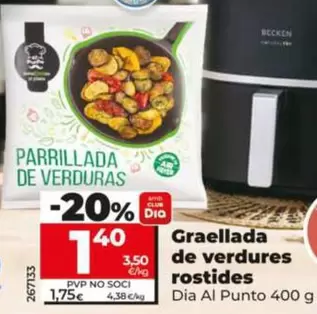Dia Al Punto - Parrillada De Verduras Asadas