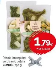 Condis - Pèsols I Mongetes Verds Amb Patata