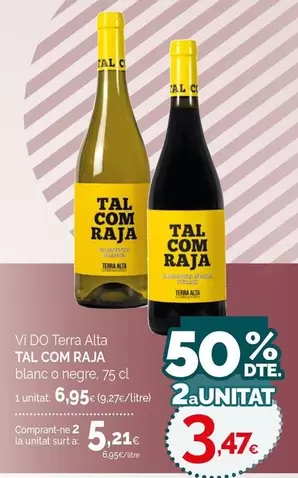 Raja - Vi DO Terra Alta