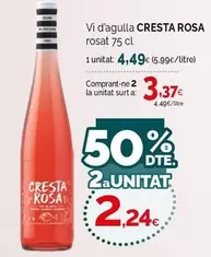 Cresta Rosa - Vi D'agulla Rosa