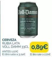 Voll-Damm - Cerveza Rubia Lata