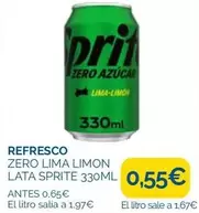 Sprite - Refresco Zero Lima Limon Lata