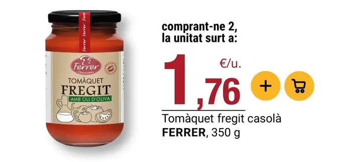 Ferrer - Tomàquet Fregit Casola