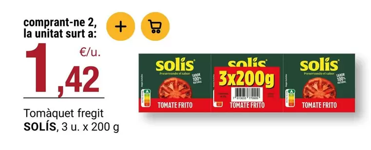 Solís - Tomàquet Fregit