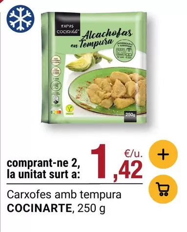 cocinarte - Carxofe Amb Tempura