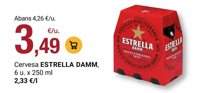 Estrella Damm - Cervesa