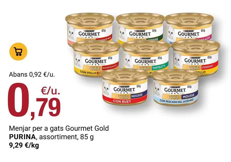 Purina - Menjar Per A Gats Gold