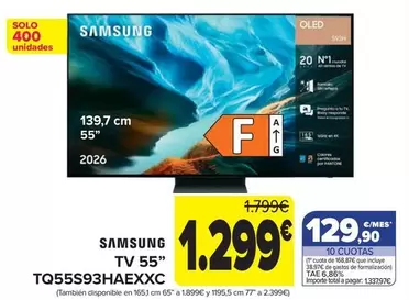 Samsung - Tv 55'' TQ55S93HAEXXC