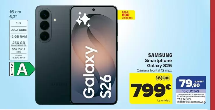 Samsung - Smartphone Galaxy S26