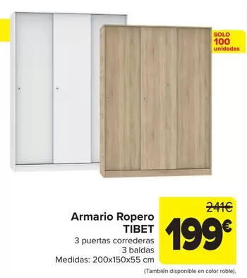 Armario Ropero Tibet